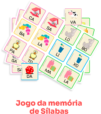 Jogo da memória de Sílabas